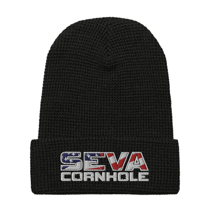 Light Logo Waffle beanie