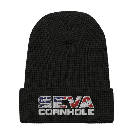 Light Logo Waffle beanie