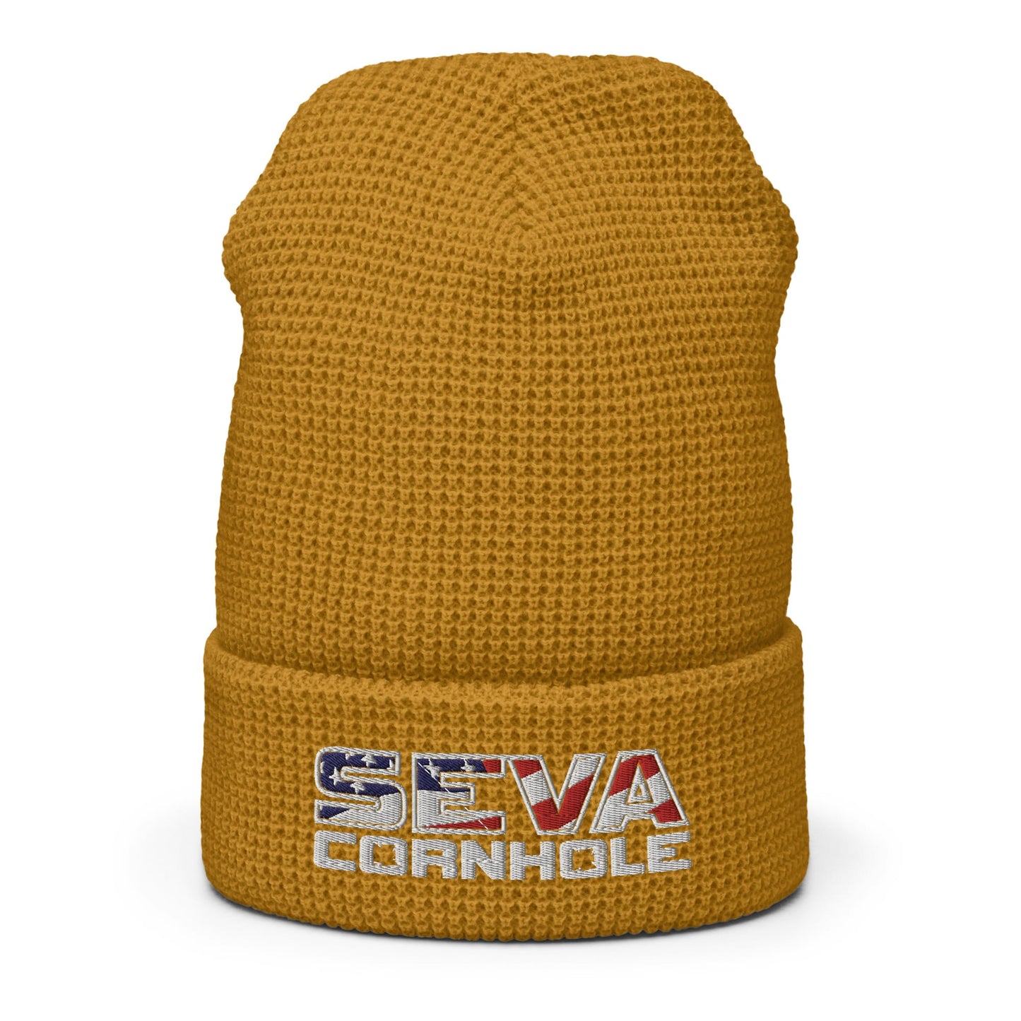 Light Logo Waffle beanie