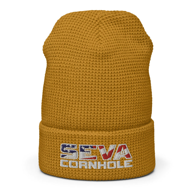 Light Logo Waffle beanie