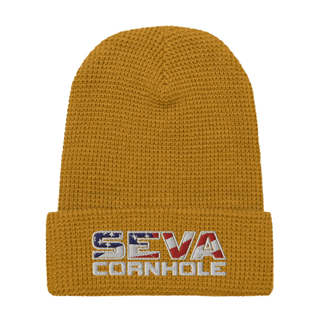 Light Logo Waffle beanie