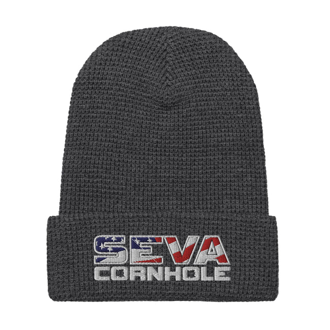Light Logo Waffle beanie