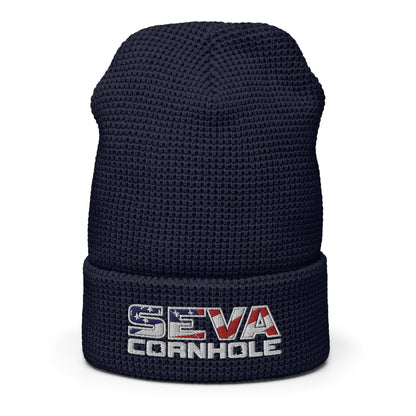 Light Logo Waffle beanie