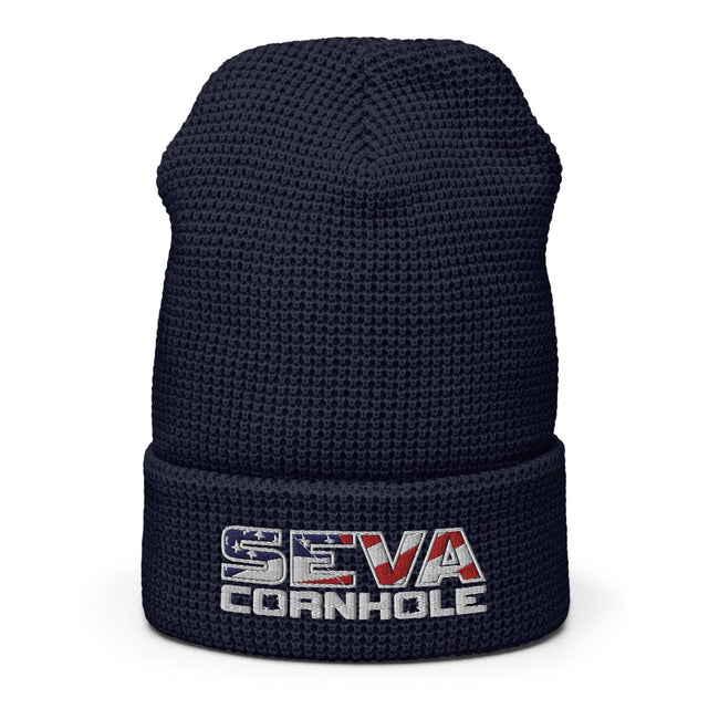 Light Logo Waffle beanie