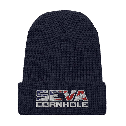 Light Logo Waffle beanie