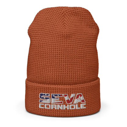Light Logo Waffle beanie