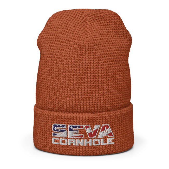 Light Logo Waffle beanie