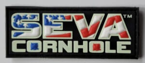 Glow In The Dark SEVA Cornhole Velcro Patch