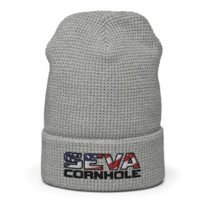 Dark Logo Waffle beanie