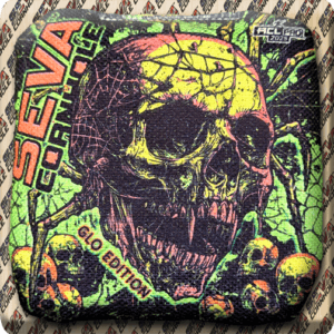 Halloween Special GLO Edition - Set of 4 Cornhole bags