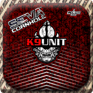 2025 K9 Unit Cornhole Special Edition Black - Set of 4 Cornhole bags