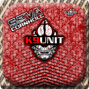 2025 K9 Unit Cornhole Special Edition Red - Set of 4 Cornhole bags